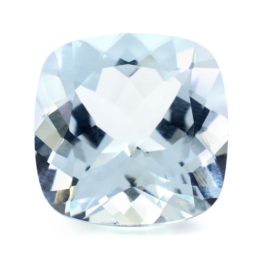 AQUAMARINE CUT CUSHION (A) 10MM 4.00 Cts.