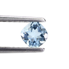 AQUAMARINE CUT CUSHION (A+++/SI) 5MM 0.55 Cts.