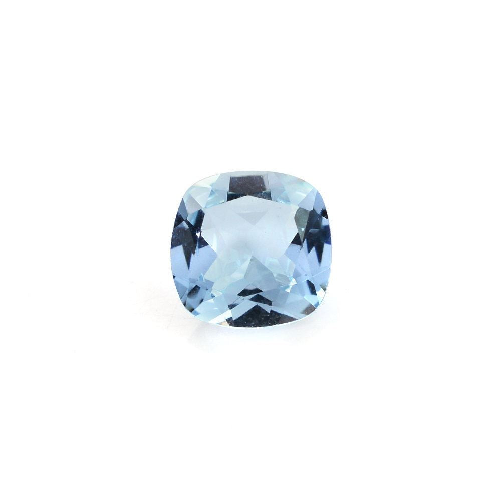 AQUAMARINE CUT CUSHION (A+++/CLEAN) 6MM 0.83 Cts.