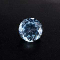 AQUAMARINE CUT ROUND (A++++/HI) 6.50MM 0.95 Cts.