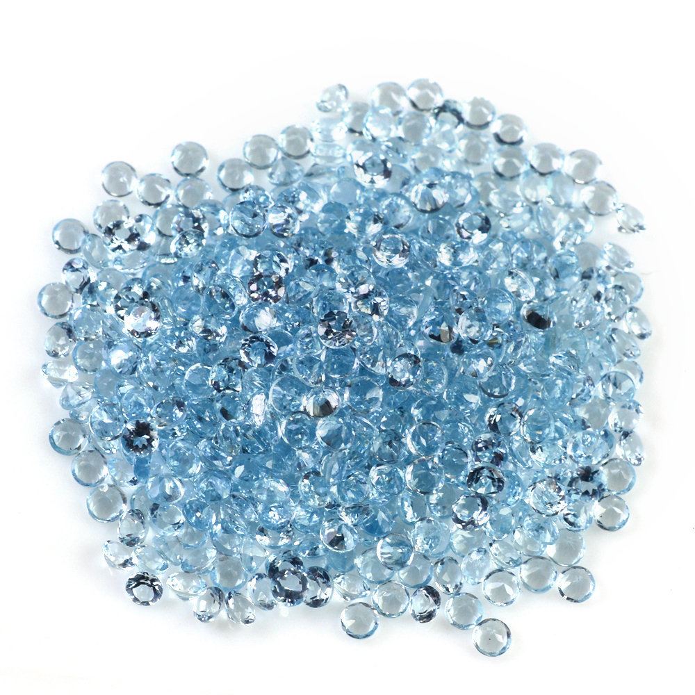 AQUAMARINE CUT ROUND (A+) 2MM 0.03 Cts.