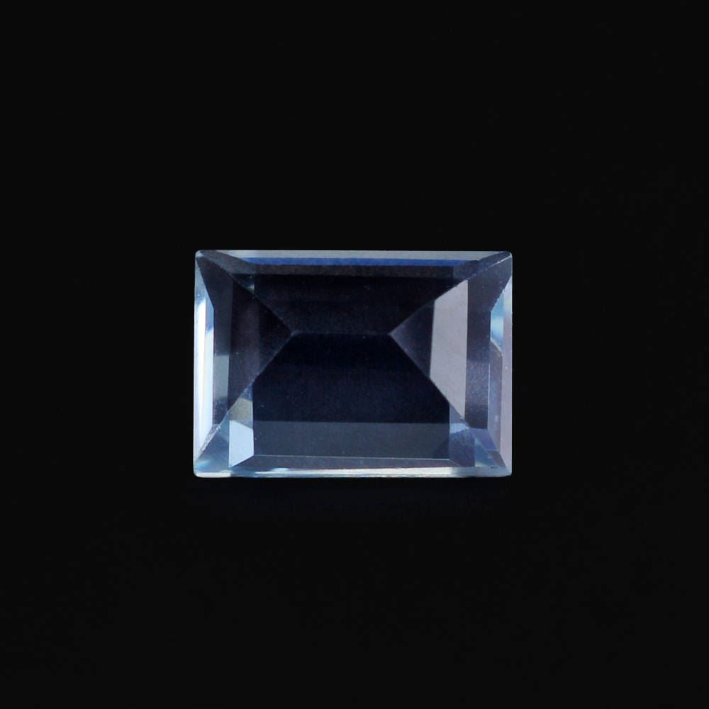 AQUAMARINE CUT BAGUETTE 7X5MM (A) 1.15 Cts.