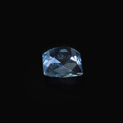 AQUAMARINE CHECKER CUT SQUARE (A+) 5MM 0.58 Cts.