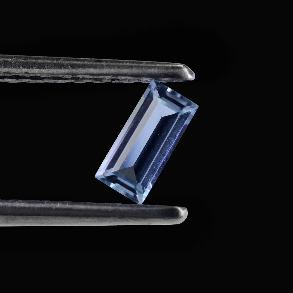 AQUAMARINE CUT BAGUETTE (A+) 6X3MM 0.35 Cts.