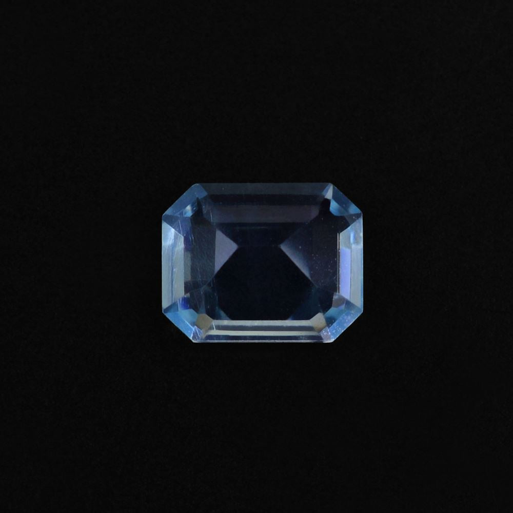 AQUAMARINE CUT OCTAGON (A+) 6X5MM 0.70 Cts.