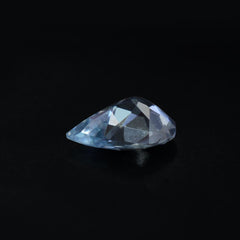 AQUAMARINE CHECKER CUT PEAR (A+) 8X6MM 0.75 Cts.