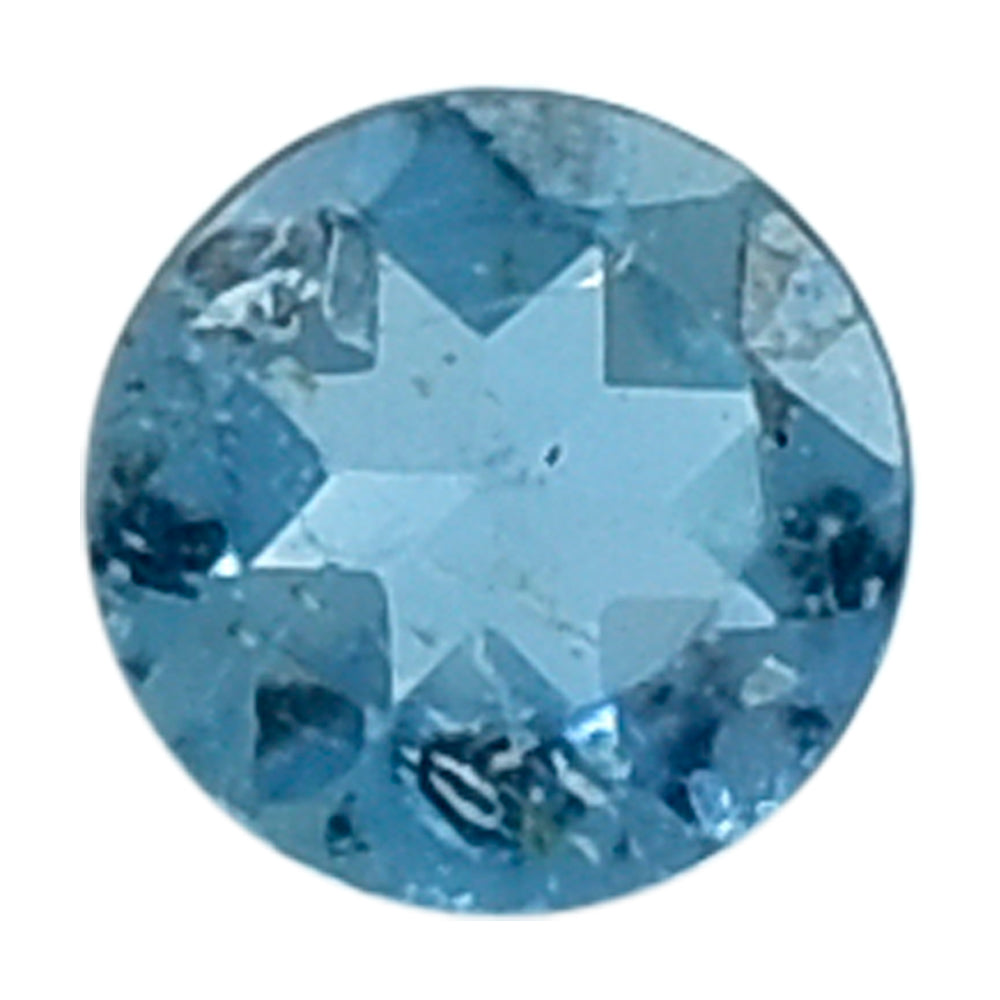 AQUAMARINE CUT ROUND (A+++++) 1.60MM 0.02 Cts.