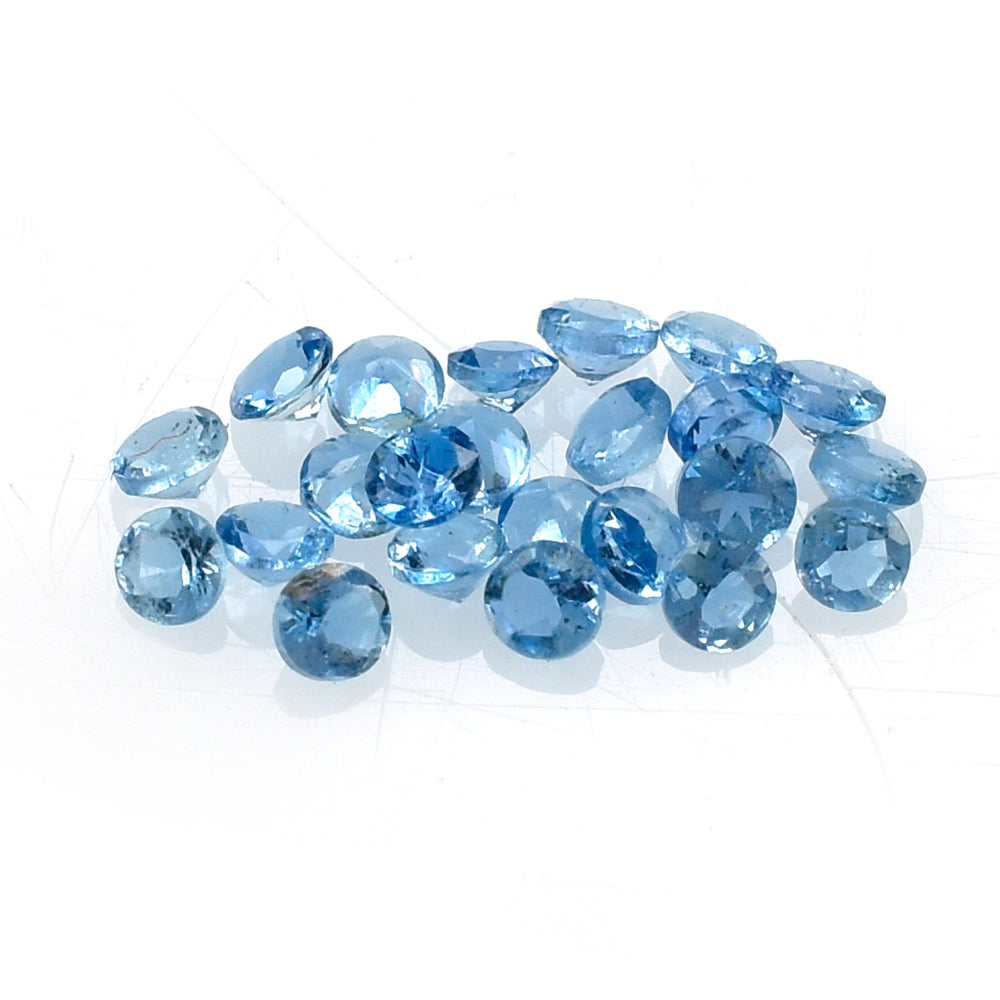 AQUAMARINE CUT ROUND (A+++++) 1.60MM 0.02 Cts.