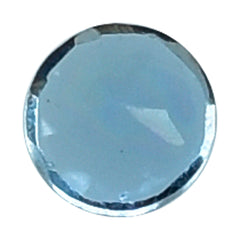 AQUAMARINE CUT ROUND (A+++++) (SI) 1.30MM 0.01 Cts.