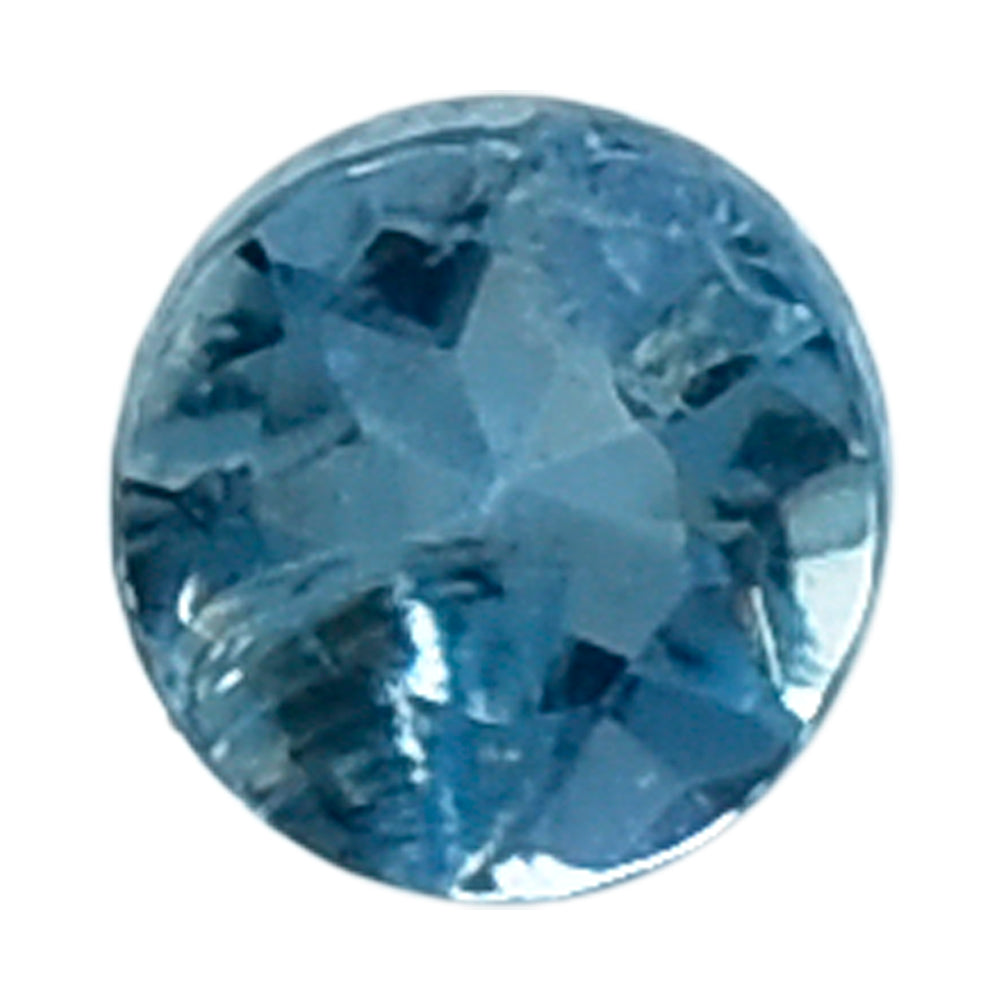 AQUAMARINE CUT ROUND (A+++++) 1.20MM 0.01 Cts.