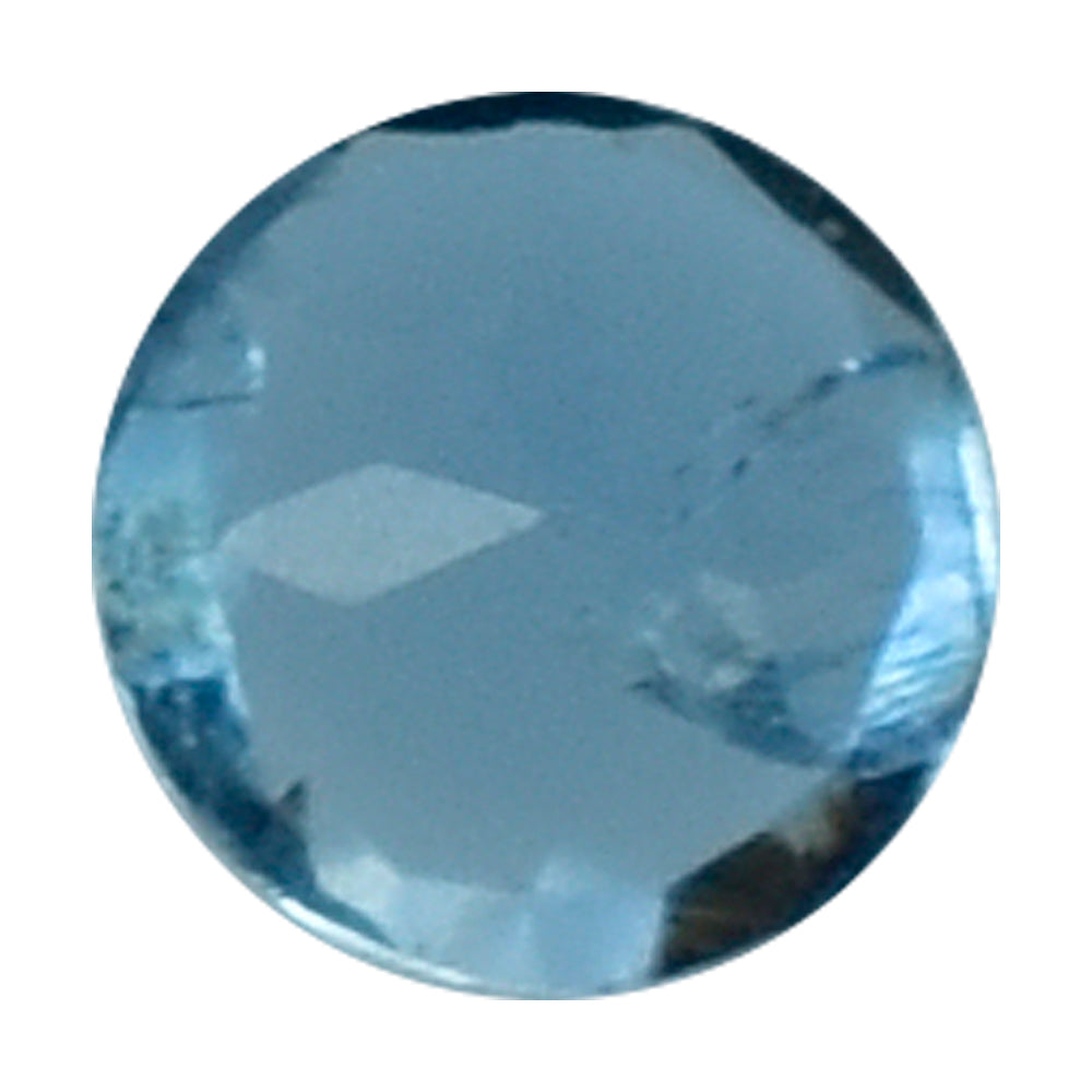 AQUAMARINE CUT ROUND (A+++++) 1.20MM 0.01 Cts.