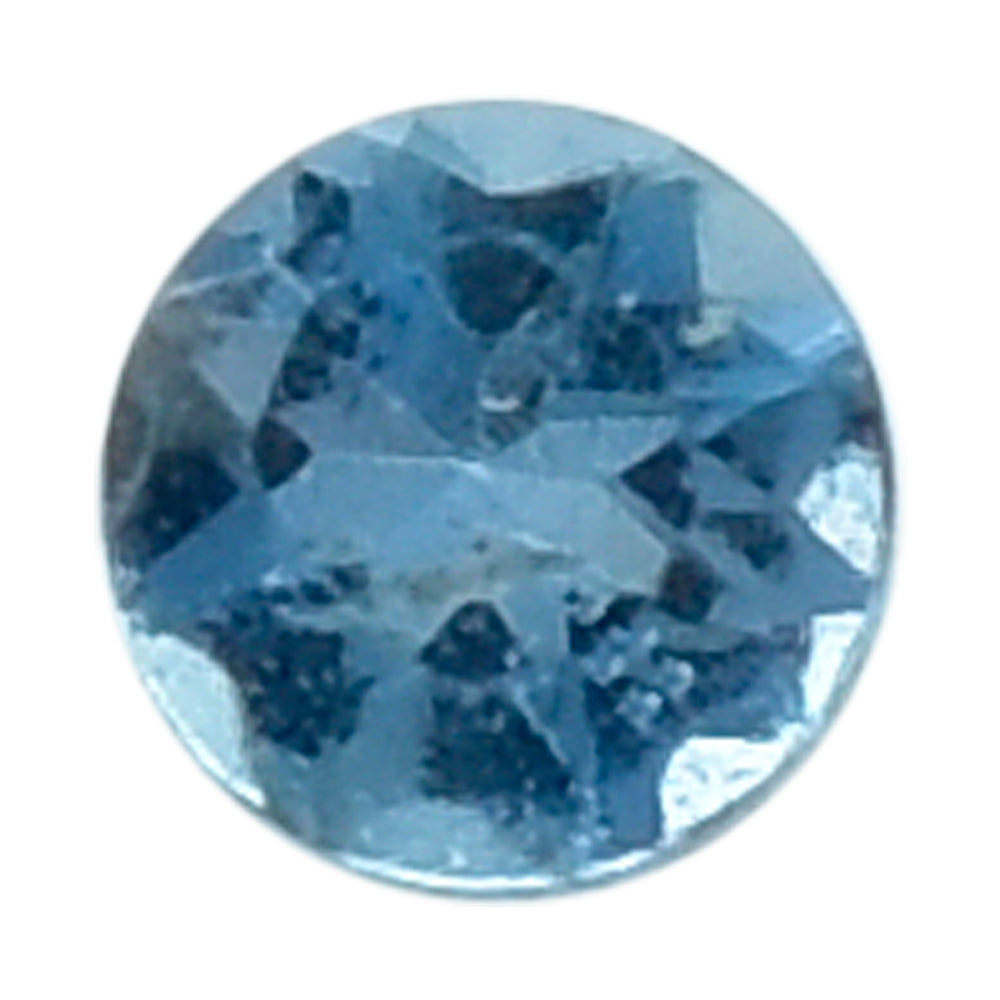 AQUAMARINE CUT ROUND (A++++) 1.40MM 0.01 Cts.