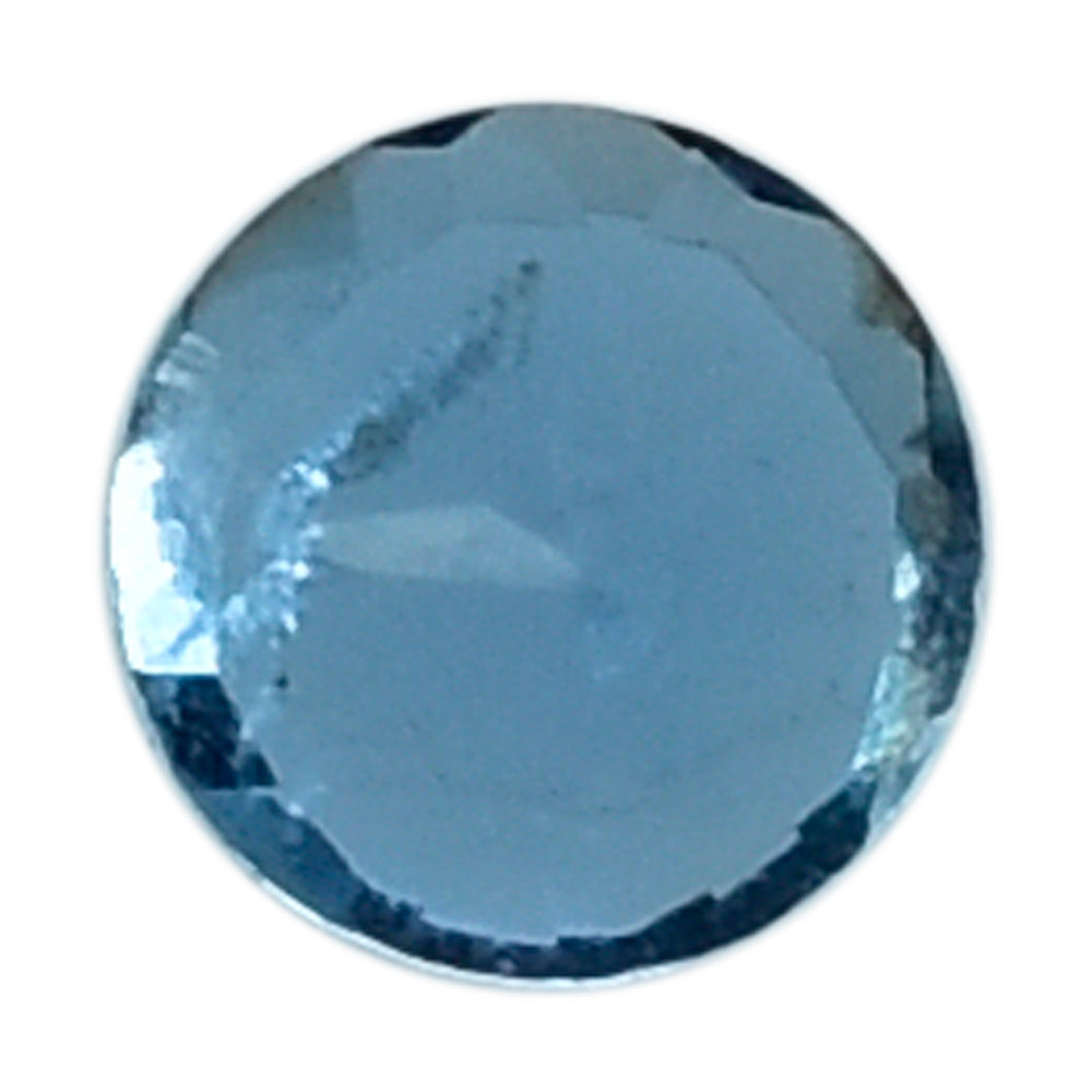 AQUAMARINE CUT ROUND (A++++) 1.40MM 0.01 Cts.