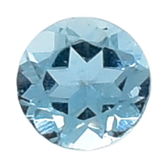 AQUAMARINE CUT ROUND (A++++) 1.75MM 0.02 Cts.