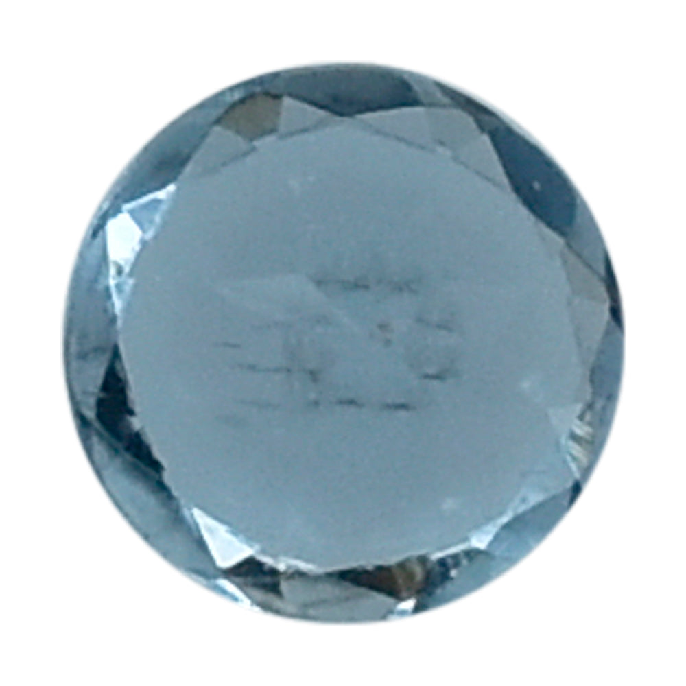 AQUAMARINE CUT ROUND (A++++) 1.75MM 0.02 Cts.