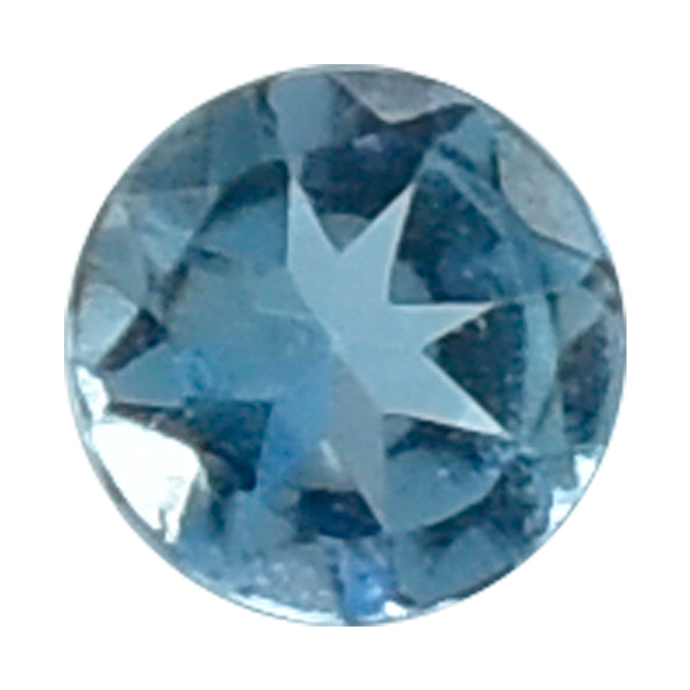 AQUAMARINE CUT ROUND (A++++) 1.50MM 0.01 Cts.