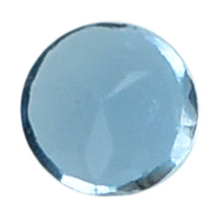 AQUAMARINE CUT ROUND (A++++) 1MM 0.01 Cts.