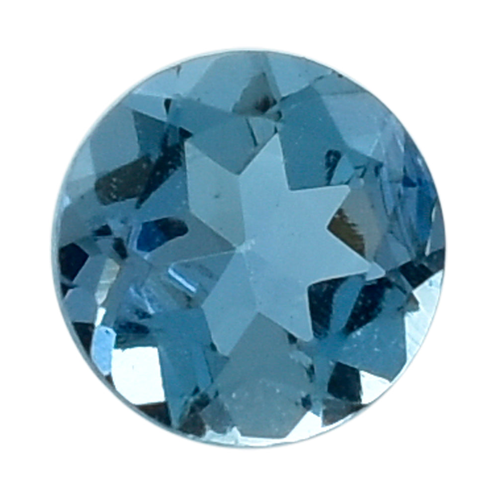 AQUAMARINE CUT ROUND (A++++) 3.50MM 0.15 Cts.