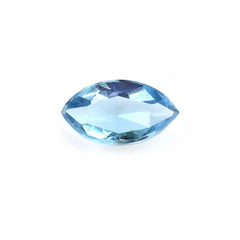 AQUAMARINE ROSE CUT MARQUISE CAB (A+++/SI) 7.20X4MM 0.50 Cts.