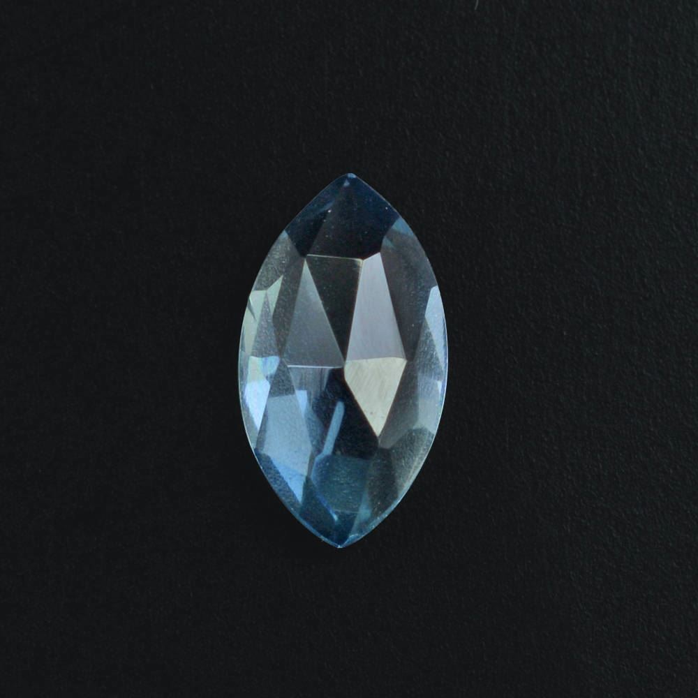 AQUAMARINE ROSE CUT MARQUISE CAB (A+++/SI) 7.20X4MM 0.50 Cts.