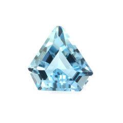 AQUAMARINE CUT TRILLION FANCY (A+++) 7MM 0.97 Cts.