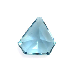 AQUAMARINE CUT TRILLION FANCY (A+++) 7MM 0.97 Cts.