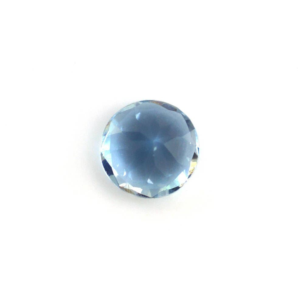 AQUAMARINE CUT ROUND (A+++/SI) 4.75MM 0.35 Cts.