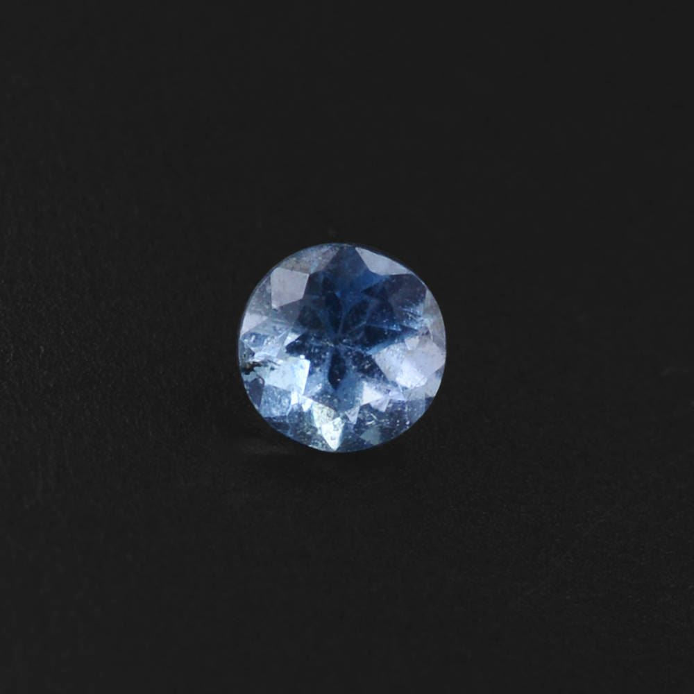 AQUAMARINE CUT ROUND (A+++/SI) 3.25MM 0.13 Cts.