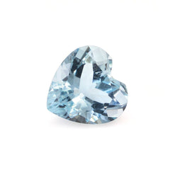 AQUAMARINE CUT HEART (A+++/SI) 7MM 1.10 Cts.