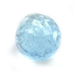 AQUAMARINE CUT FACETED FULLY DROPS (HALF DRILL 0.80MM) (A+++/HI) 18X8MM 8.10 Cts.