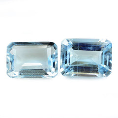 AQUAMARINE CUT OCTAGON (A++/HI) 8X6MM 1.43 Cts.