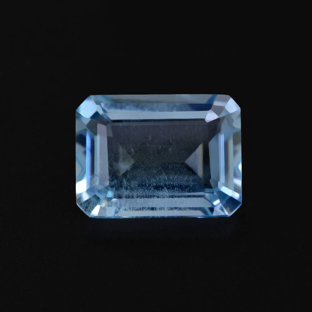 AQUAMARINE CUT OCTAGON (A++/HI) 8X6MM 1.43 Cts.