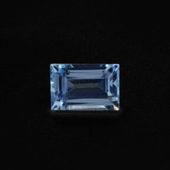 AQUAMARINE CUT BAGUETTE (A++) 6X4MM 0.65 Cts.