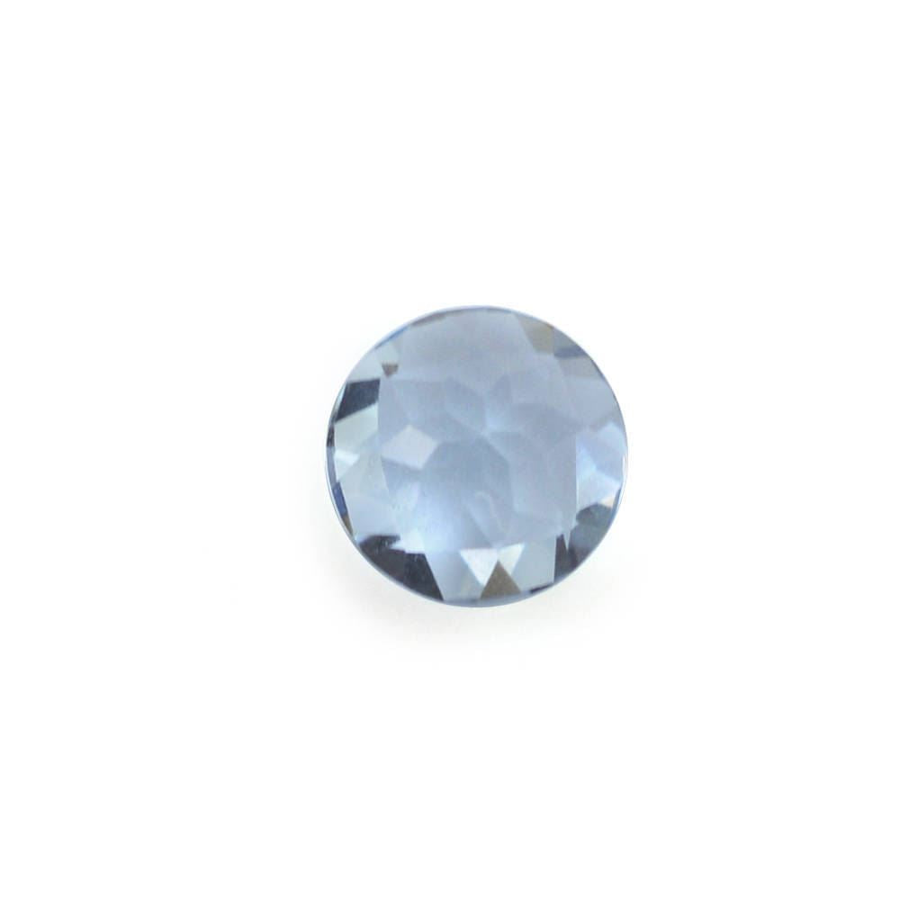 AQUAMARINE CHECKER CUT ROUND (A++) 4MM 0.23 Cts.