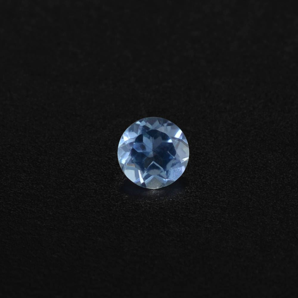 AQUAMARINE CUT ROUND (A++/CLEAN) 2.50MM 0.11 Cts.