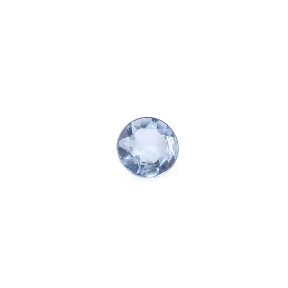 AQUAMARINE CUT ROUND (A++) 1.70MM 0.02 Cts.