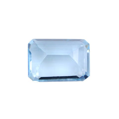 AQUAMARINE CUT OCTAGON (A++) 7X5MM 0.94 Cts.