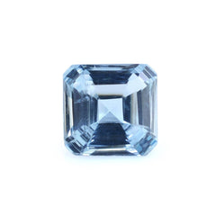 AQUAMARINE STEP CUT SQUARE-OCTAGON (A++/HI) 6MM 0.70 Cts.