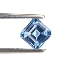 AQUAMARINE STEP CUT SQUARE-OCTAGON (A++/HI) 6MM 0.70 Cts.