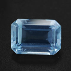 AQUAMARINE CUT OCTAGON (A++/SI) 10X7MM 2.95 Cts.