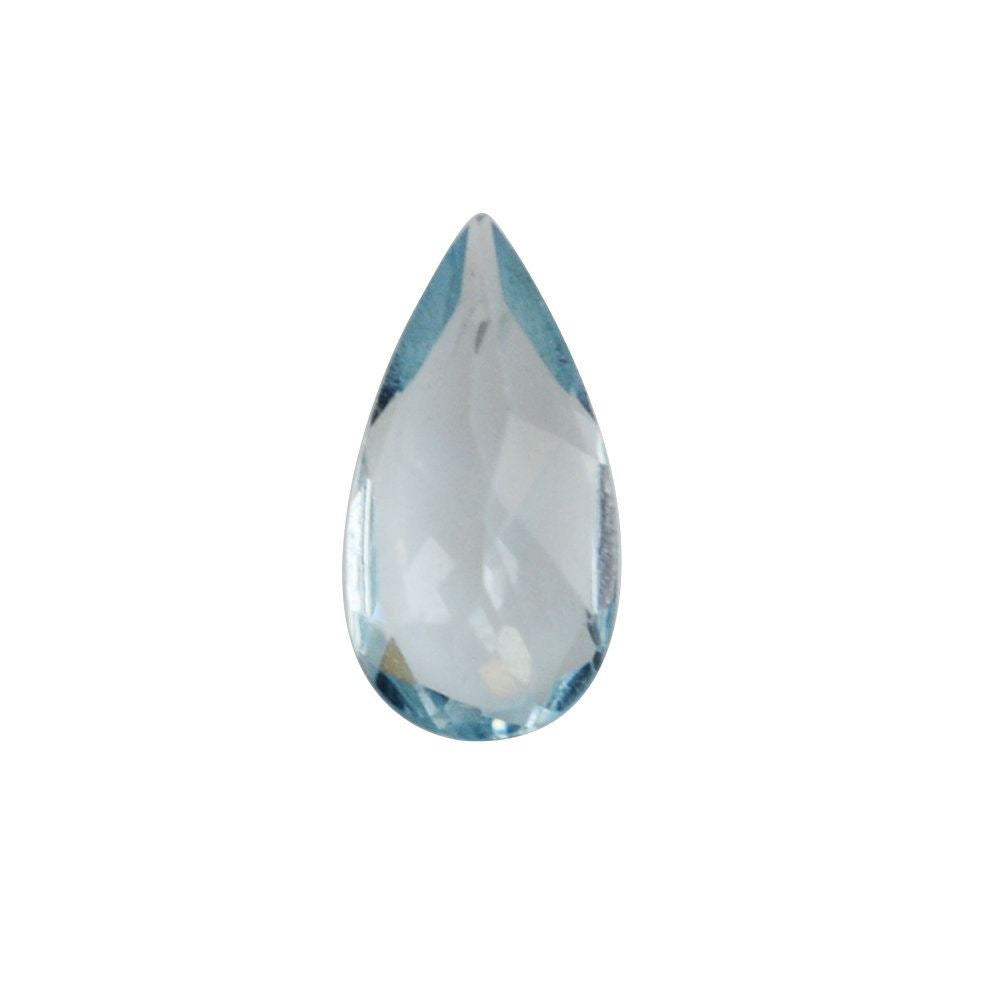 AQUAMARINE CUT PEAR (A+) 6X3MM 0.15 Cts.