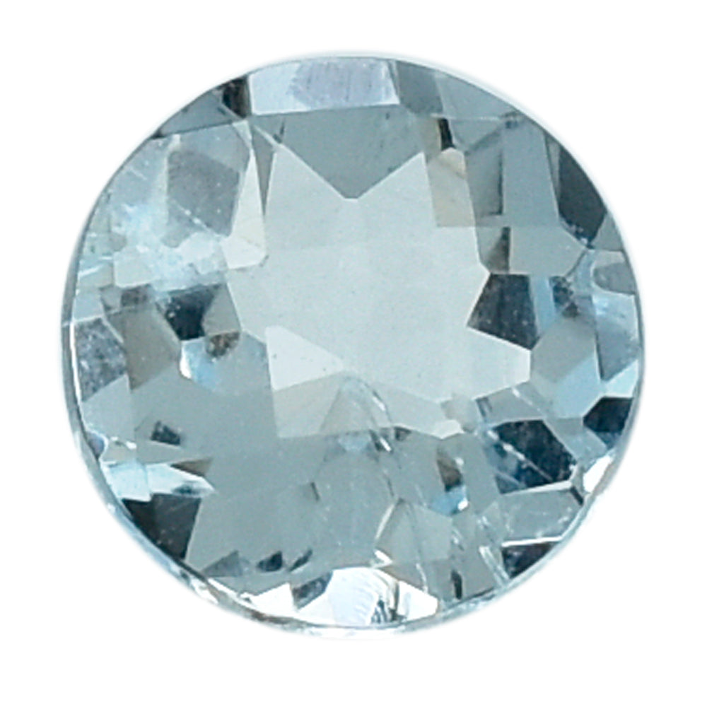 AQUAMARINE BRIOLETTE ROUND (A) 4MM 0.23 Cts.