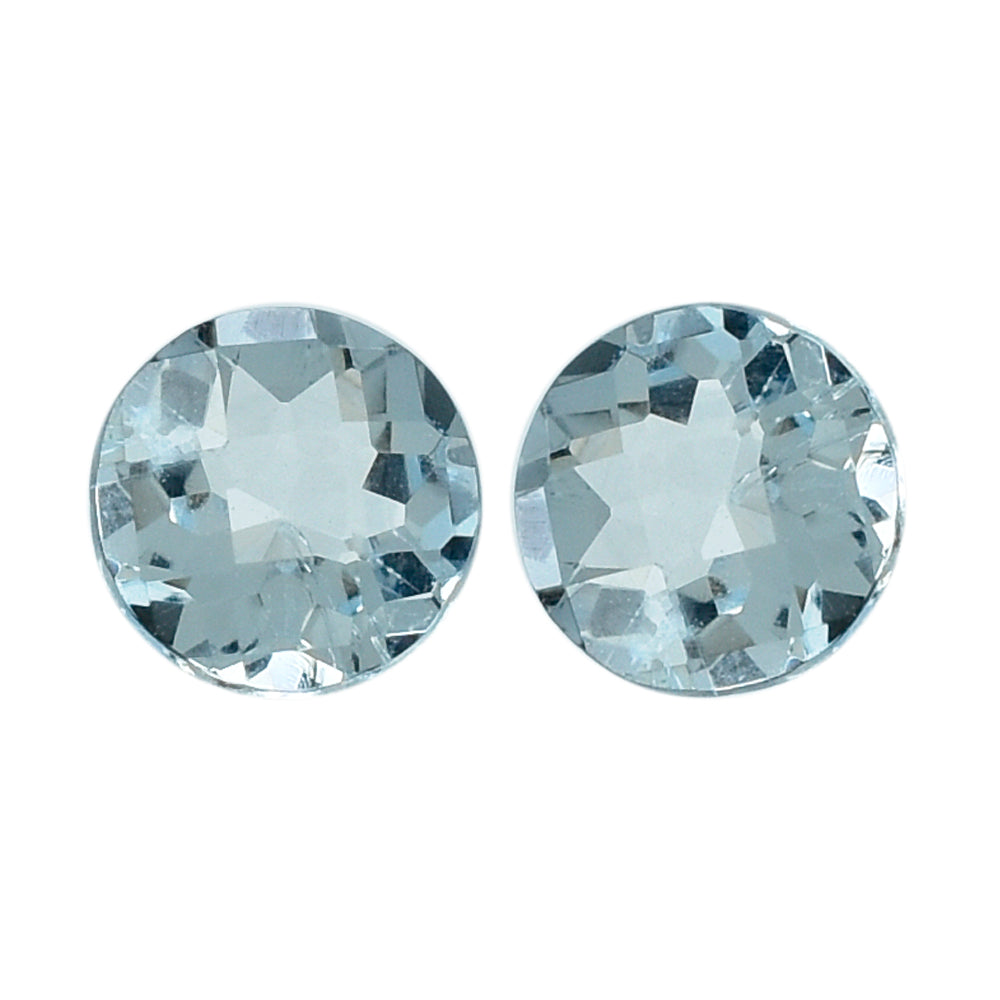 AQUAMARINE BRIOLETTE ROUND (A) 4MM 0.23 Cts.