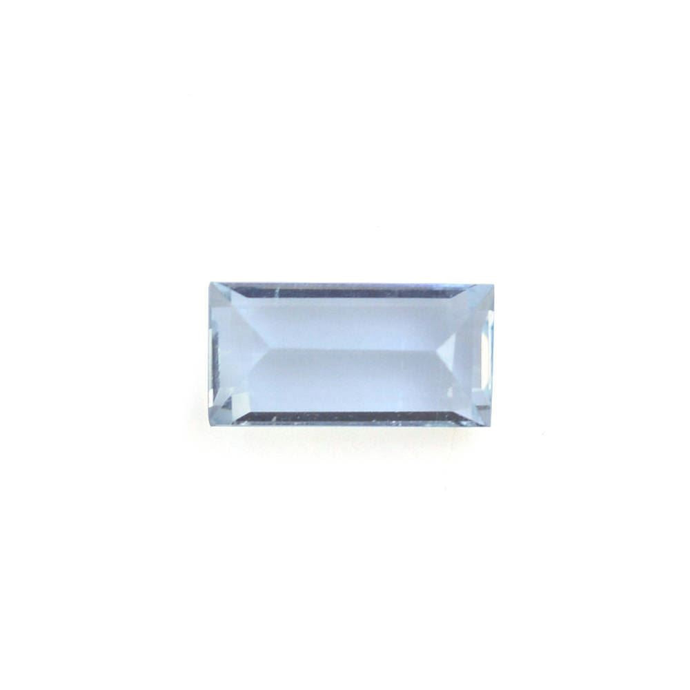 AQUAMARINE CUT BAGUETTE (A) 5X2.50MM 0.25 Cts.