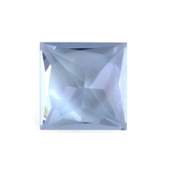 AQUAMARINE PRINCESS CUT SQUARE (A) 10MM 4.12 Cts.