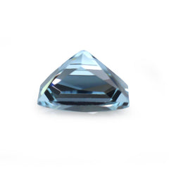 AQUAMARINE PRINCESS CUT SQUARE (A) 10MM 4.12 Cts.