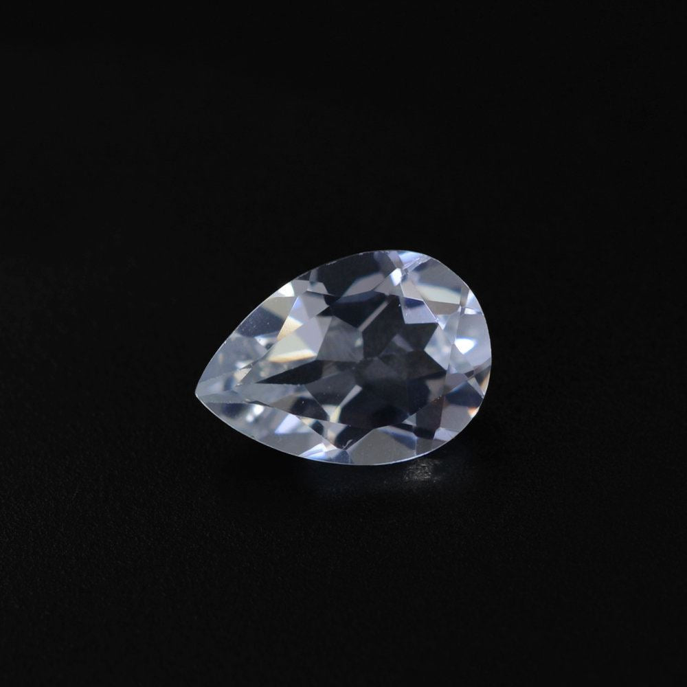 AQUAMARINE CUT PEAR (C) 7X5MM 0.63 Cts.