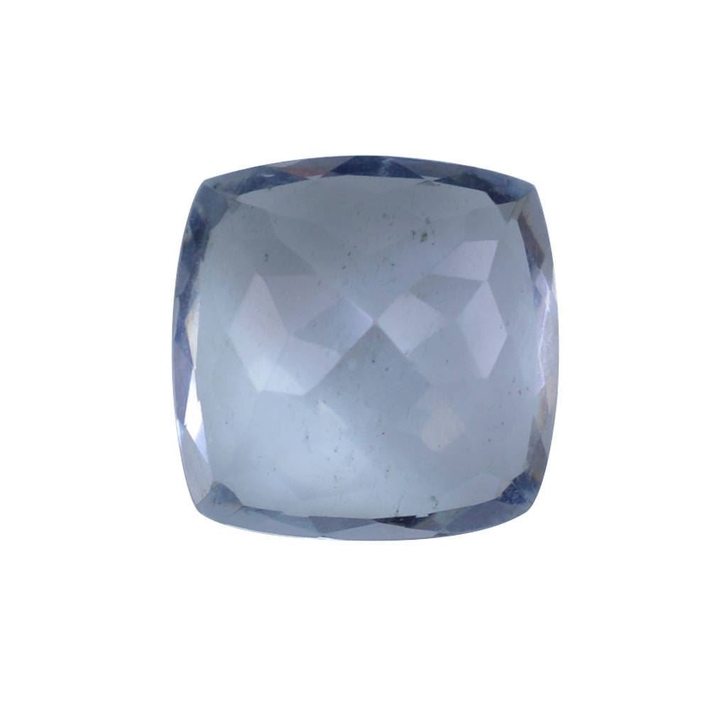 AQUAMARINE ANTIC CUT CUSHION (C/SI) 7MM 1.45 Cts.