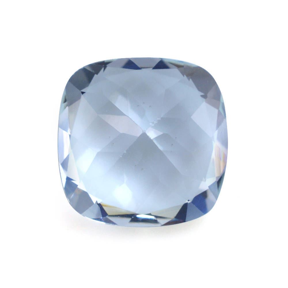 AQUAMARINE CUT CUSHION (B) 9MM 2.75 Cts.