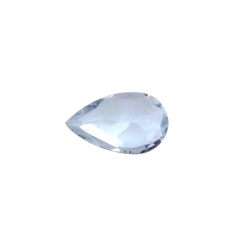 AQUAMARINE CUT PEAR (C/SI) 5X3MM 0.17 Cts.